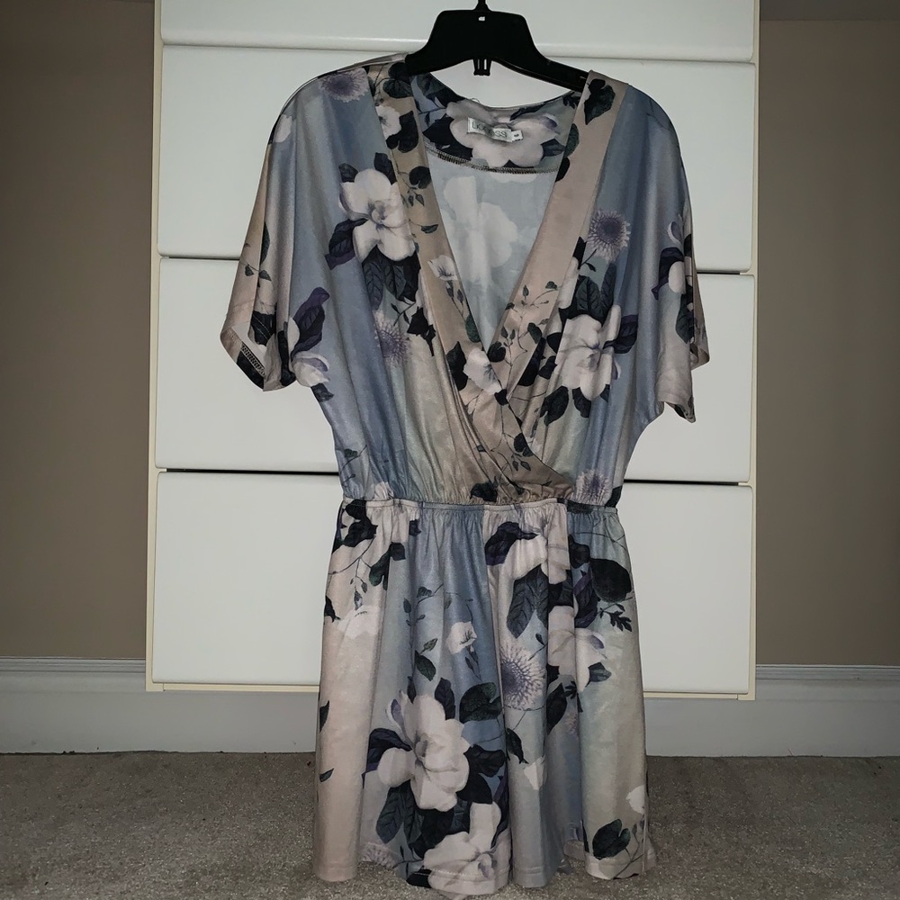 Lioness Floral Print Playsuit